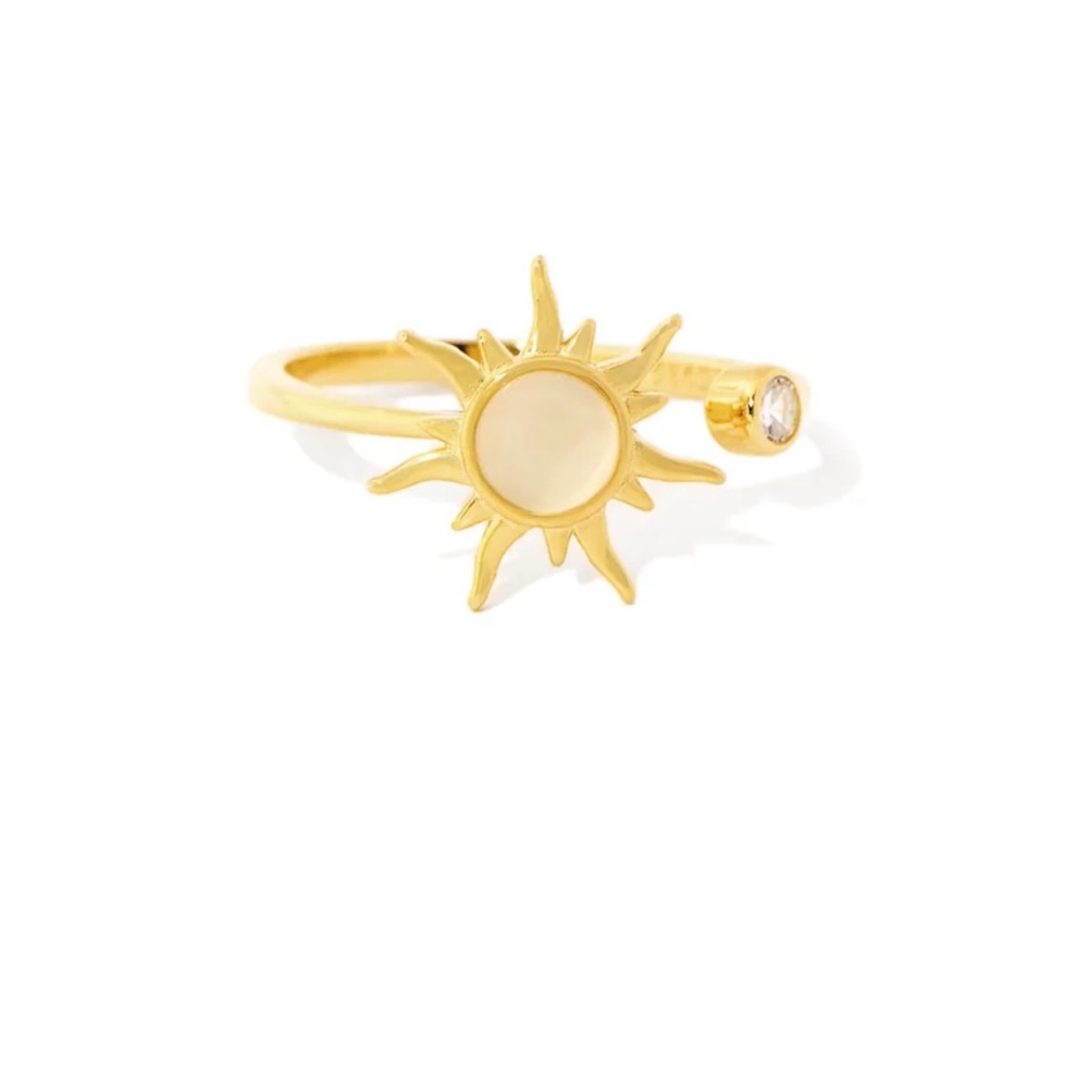 To My Daughter Sun Fidget Ring